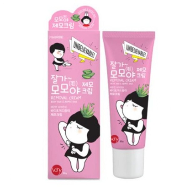 새롬코스메틱 잘가모모야 제모 크림 50g