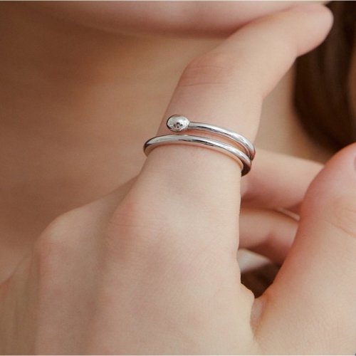 BALL point double ring White BH7R5B810WB_이미지