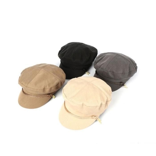 프롬슈 프롬슈 트위스트 2줄 남자 여자헌팅캡 마도로스모자 7273477_이미지