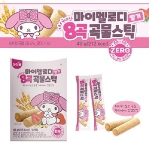 개미식품 마이멜로디 곡물스틱 딸기 40g (8개)_이미지