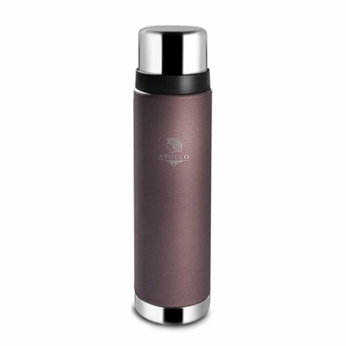 아폴로 스텐 보온병 텀블러 물병 브라운 800ml