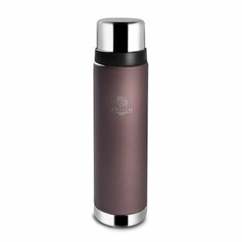 아폴로 스텐 보온병 텀블러 물병 브라운 800ml