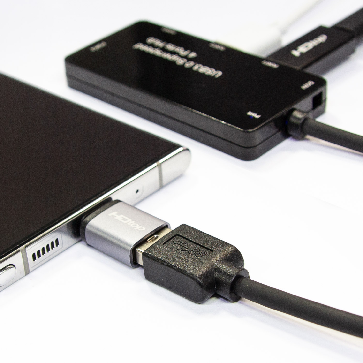 탑라인에이치디 HDTOP HT-3C016 USB 3.0 Type C OTG 젠더_이미지