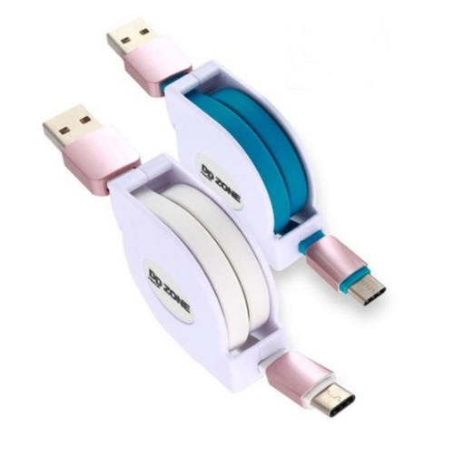 에이데이타코리아 DDZONE DRC-200C Type C 릴타입 충전 케이블 (1m, 1개)