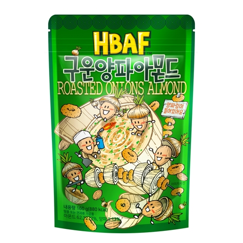HBAF 구운양파 아몬드 190g (6개)_이미지