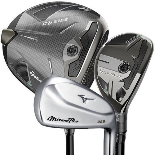 테일러메이드 Qi35 / 미즈노 프로 225 조합 풀세트 (9개 경량스틸 병행)_이미지