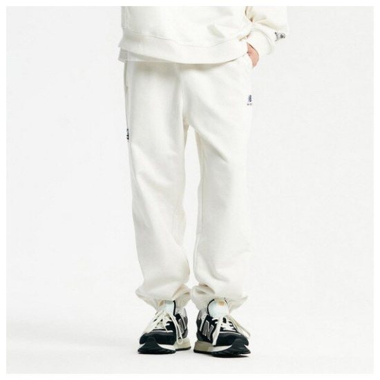 뉴발란스 UNI TEAM STACKED 기모 조거팬츠 LOOSE FIT NBMLD42923_이미지