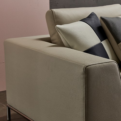 디쟈트 베키 천연통가죽 소파 4인용_이미지