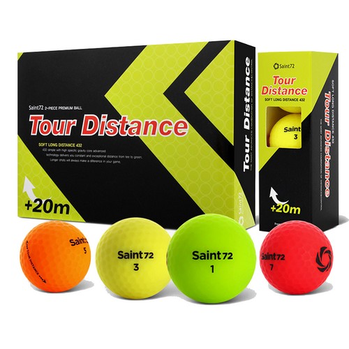 세인트72 투어 디스턴스 (컬러공, 36개)