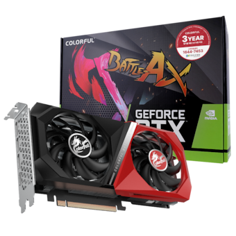 COLORFUL 지포스 RTX 3060 BATTLE AX DUO V2 D6 12GB 도우정보