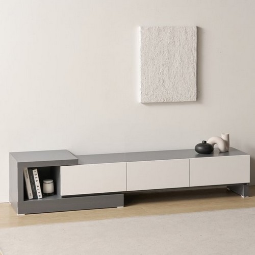 필립 확장형 낮은 거실장