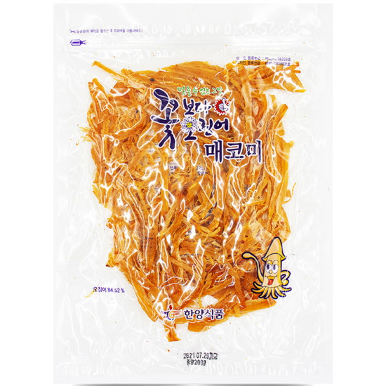 한양식품 꽃보다 오징어 매코미 200g (1개)_이미지