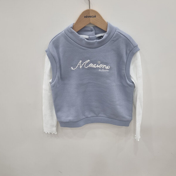 레노마키즈 레베끌레 여아반목레이어드티셔츠 R2442T171_13_IC 42643_R2442T171_13_이미지