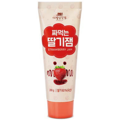짜먹는 딸기잼 200g