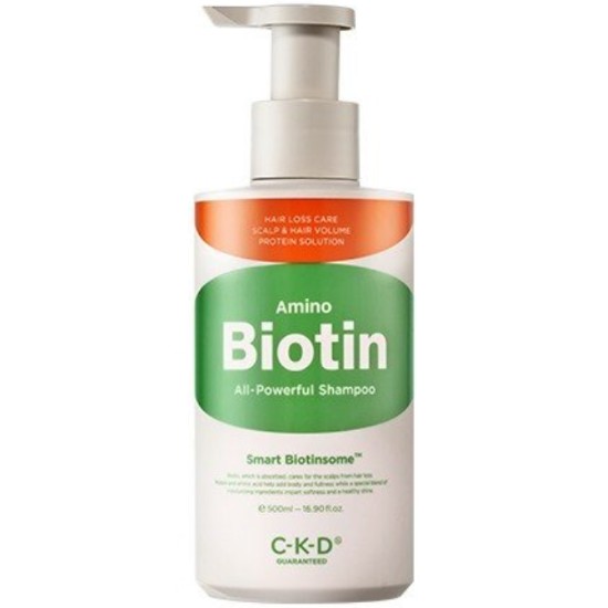 CKD 아미노 비오틴 올파워풀 샴푸 500ml (2개)_이미지