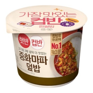 CJ제일제당 햇반 컵반 중화 마파두부 덮밥 270g (6개)