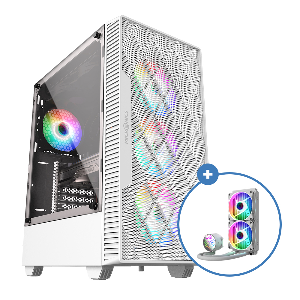 마이크로닉스 Master M60 + AID W240 aRGB (화이트 패키지)_이미지