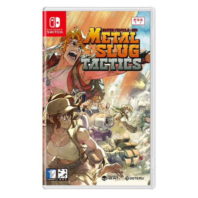 Leikir Studio 메탈 슬러그 택틱스 한글판 (SWITCH, 패키지칩)