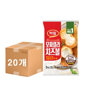 하림 모짜렐라 치즈볼 140g (20개)_이미지