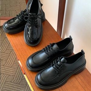 인더슈 레비앙 통굽 로퍼 MM4151 4cm_이미지
