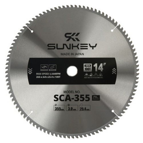14인치 알루미늄용 원형톱날 SCA-355