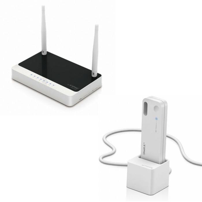 EFM ipTIME N604M 공유기 패키지 (+ N150U USB 2.0 무선랜카드)_이미지