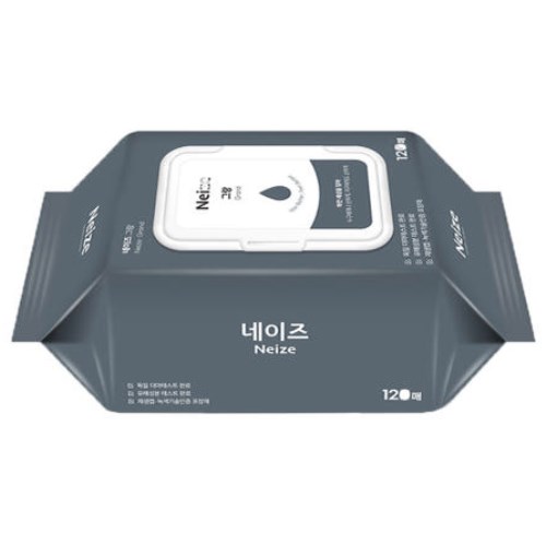 미래생활 네이즈 그랑 물티슈 캡형 120매 (1팩)