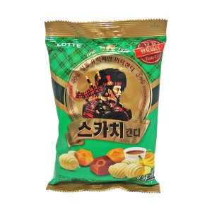 캔디마을 롯데스카치캔디/2000류/커피/버터/바나나/아몬드/청포도/사탕/고급캔디/캔디/알펜리베_이미지
