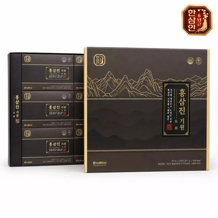 홍삼진 기원 氣源 50ml 30포