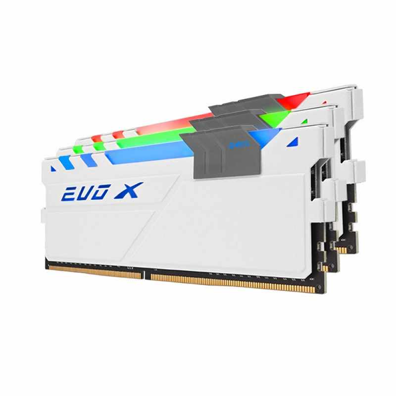 GeIL DDR4-2400 CL17 EVO X WHITE RYZEN RGB 패키지 (8GB(4Gx2))_이미지
