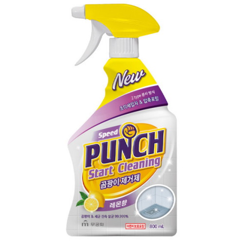 KBH한국생활건강 무궁화 스피드펀치 곰팡이 제거제 800ml