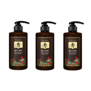 두리화장품 댕기머리 들애수 탈모샴푸 500ml (3개)