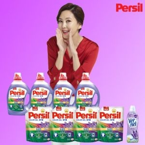 퍼실 딥클린 컬러젤 라벤더 겸용 2.7L + 리필 1.8L (본품4개+리필4개)_이미지