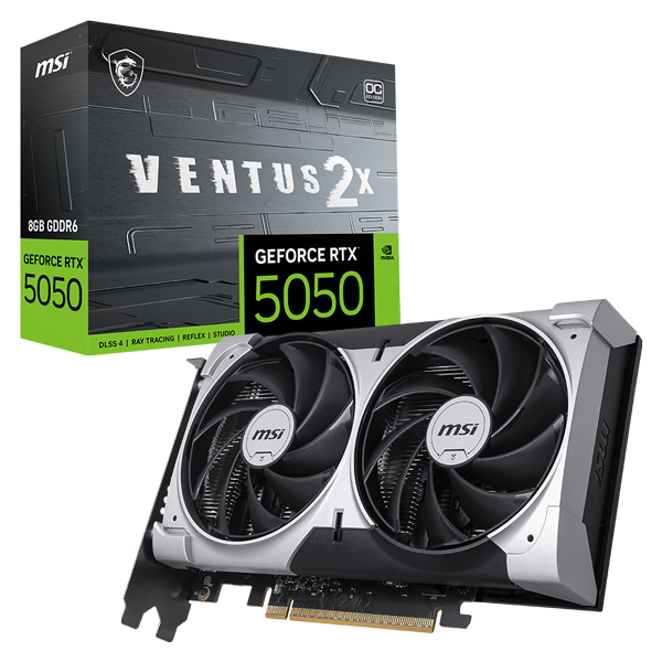 MSI 지포스 RTX <b>5050</b> 벤투스 2X OC D6 8GB