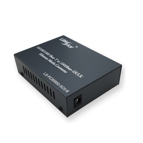 라인업시스템 LANSTAR LS-FC2000G-SCS-B 광 이더넷 컨버터 싱글 SC 타입_이미지