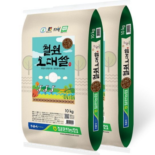 철원농협 2026 햅쌀 철원DMZ 철원오대쌀 10kg (2개)_이미지