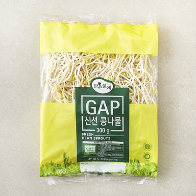 맑은물에 GAP 인증 신선콩나물 300g 1개_이미지