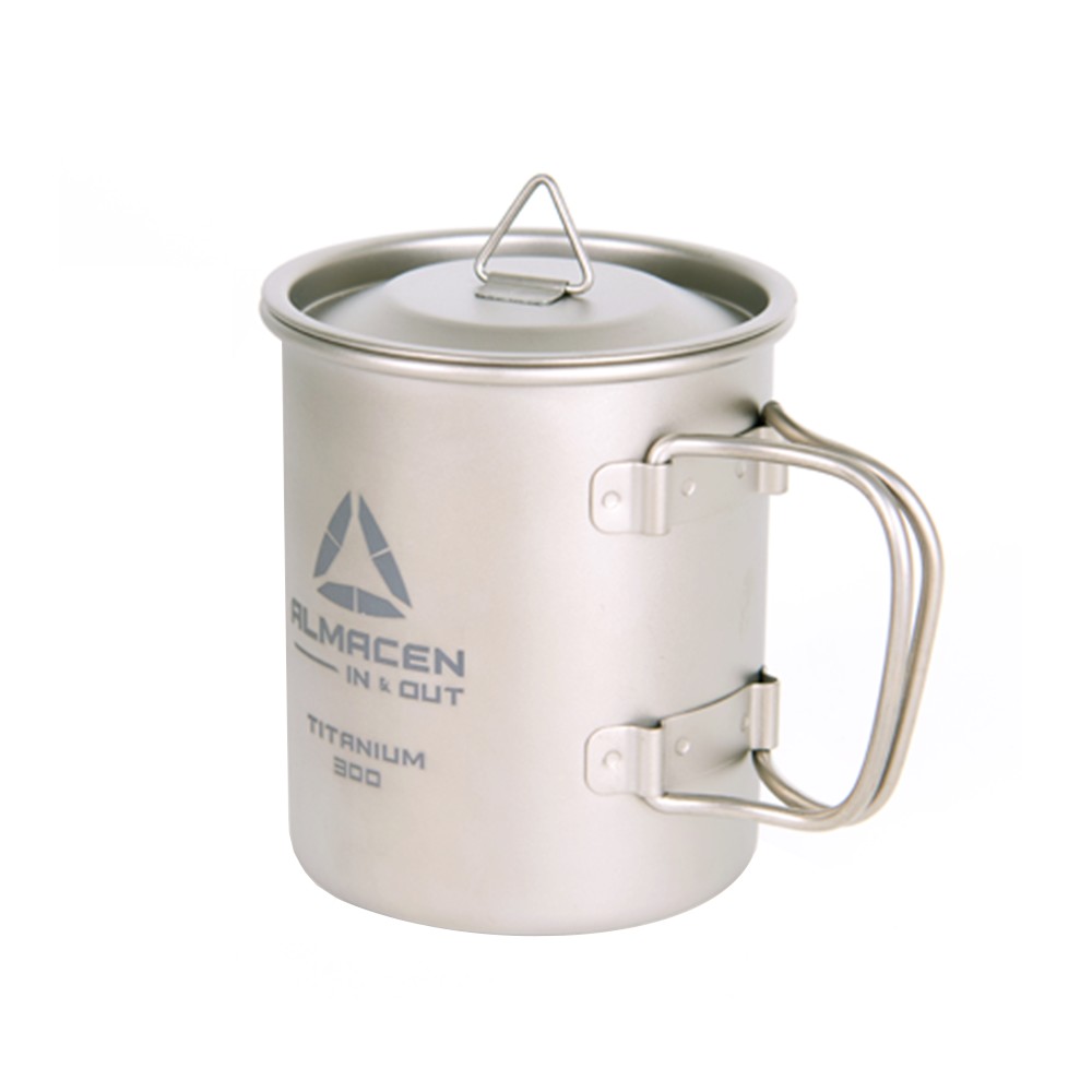알마센 티타늄 싱글 티탄컵 (300ml)