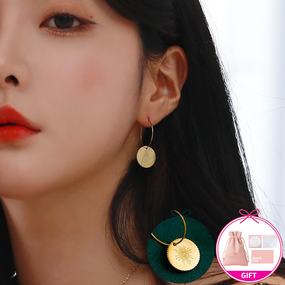 Reyna Surgical Steel Earring 서지컬 귀걸이/HTSC-21141