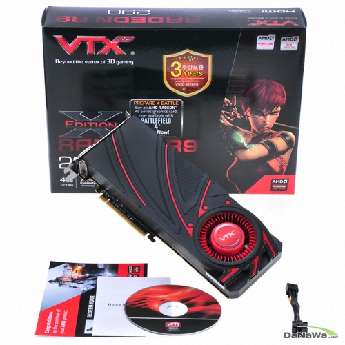 VTX3D �󵥿� R9 290 X-Edition D5 4GB ��Ʋ�ʵ�4 ������