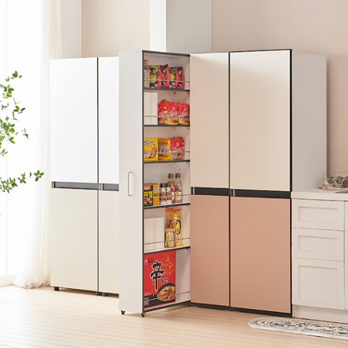 BIF보루네오  엘리브 비주 슬라이드 틈새 주방수납장 600X1800