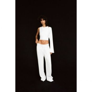 자라 우먼 크롭 컷아웃 탑 상의 8308475_이미지