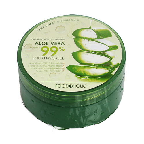 푸드어홀릭 카밍&모이스처 알로에베라 99% 수딩젤 300ml (3개)_이미지