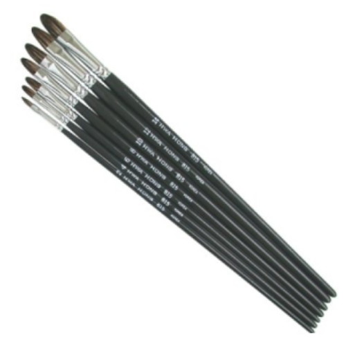 화홍 유화 아크릴붓 815F (30호)