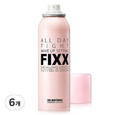 쏘내추럴 파우더포룸 올 데이 타이트 메이크업 세팅 노가스 픽서 75ml (6개)_이미지