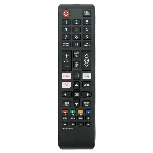 스마트 TV 리모컨 교체 BN59 01315B 넷플릭스 프라임 비디오 라쿠텐 TV 앱 UE43RU7105 UE50RU7179