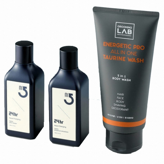 토니모리 그루밍랩 지성용 페이스 앤 바디 3종 세트