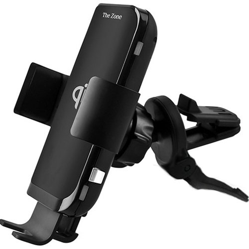 서주글로벌 더존 차량용 무선충전거치대 TZ-C100S + 충전기 세트 (1개)_이미지