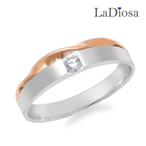 라디오사 18K 라디오사 여성반지 LK18JJ-10264WR