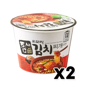 유어스 틈새 오모리 김치찌개라면 150g (2개)_이미지